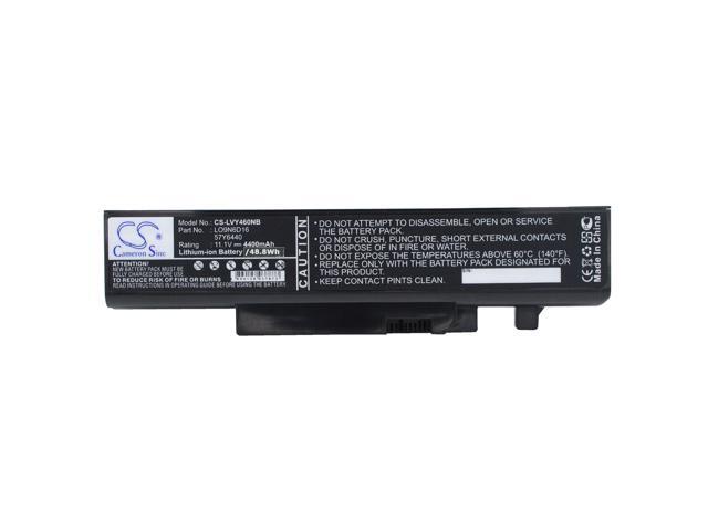 Battery for Lenovo IdeaPad Y460 L09L6D16 L09N6D16 L09S6D16 L10L6Y01 LO9N6D16