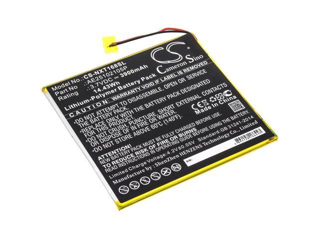 Battery for Nextbook Ares 8A NX16A8116KPK AE25102105P Tablet CS-NXT168SL 3.7v