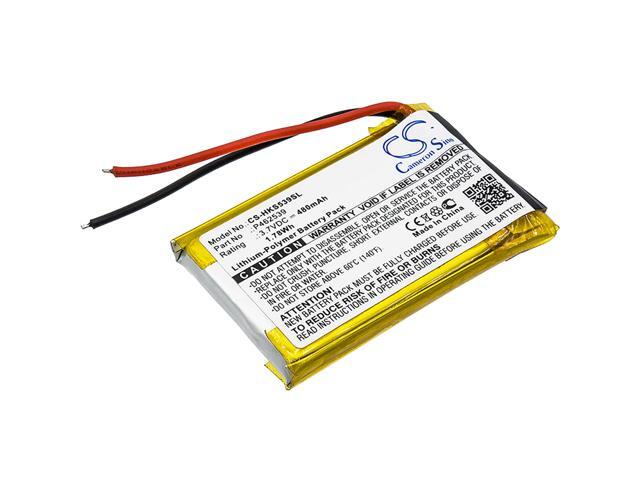 Battery for Harman/Kardon SOHO P462539 Wireless Headset CS-HKS539SL 3.7v 480mAh