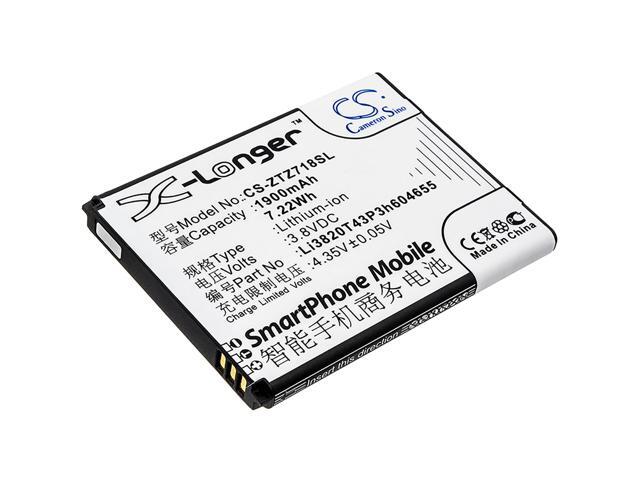 Battery for ZTE Jasper Lte Z718 Z718TL Li3820T43P3h604655 Smartphone CS-ZTZ718SL