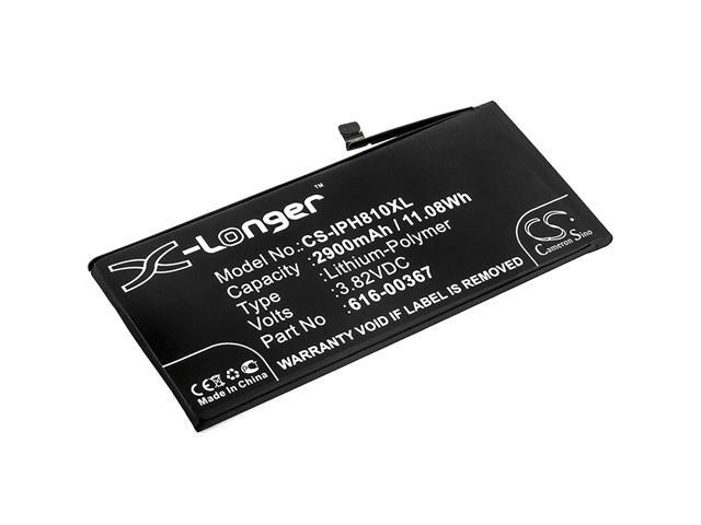 XL Battery for Apple iPhone 8+ 8 Plus A1864 616-00367 CS-IPH810XL 3.82v 2900mAh