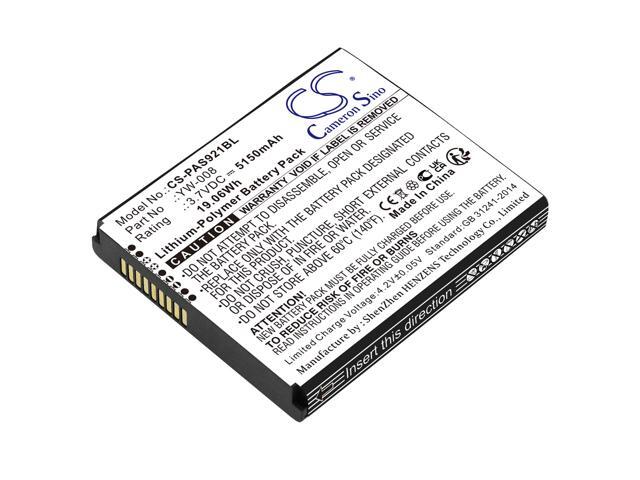 Battery for Pax A920 Pro YW-008 Payment Terminal CS-PAS921BL 3.7v 5150mAh