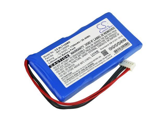 Battery for Biolight BLT-1203A Bollywood BAT-120002 Monitor CS-BLT120MD 12.0v