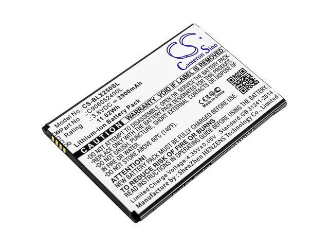 Battery for BLU E050 E050U Energy X2 C906052400L Mobile SmartPhone CS-BLX250SL