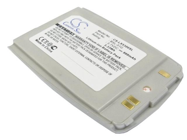 Battery for LG 5300 5350 G5300 BSL-51G Mobile SmartPhone CS-LX5300SL 3.7v 900mAh