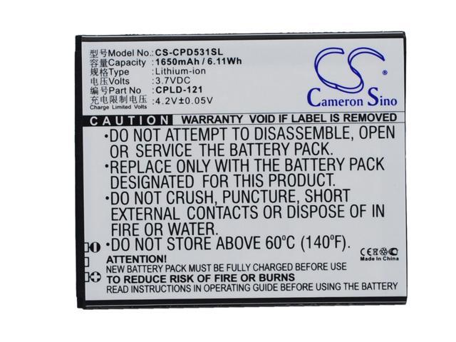 Battery for Coolpad 5311 7251 CPLD-121 Mobile SmartPhone CS-CPD531SL 3.7v Li-ion