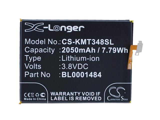 Battery for KAZAM Thunder 348 Tornado BL0001484 Mobile SmartPhone CS-KMT348SL