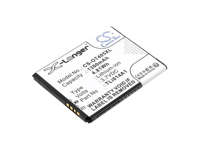 Battery for Alcatel T-Mobile Evolve OT-5020T CAB1400002C1 CAB31C00002C1 TLi014A1