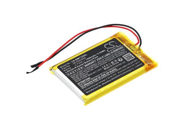 Battery for RAND McNally TND-720 MLP643956 Truck GPS CS-RMT720SL 3.7v Li-Polymer