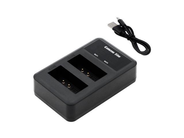 Dual Battery Charger for Canon EOS 1100D Rebel T6 T3 T5 LP-E10 LP-E10C LP-E10E