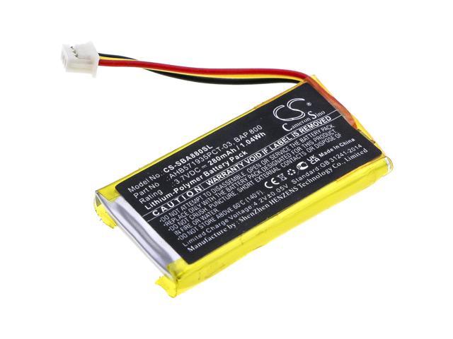 Battery for Sennheiser AHB571935PCT-03 BAP 800 BAP800 BAP-800 CP-SN800 Flex 5000