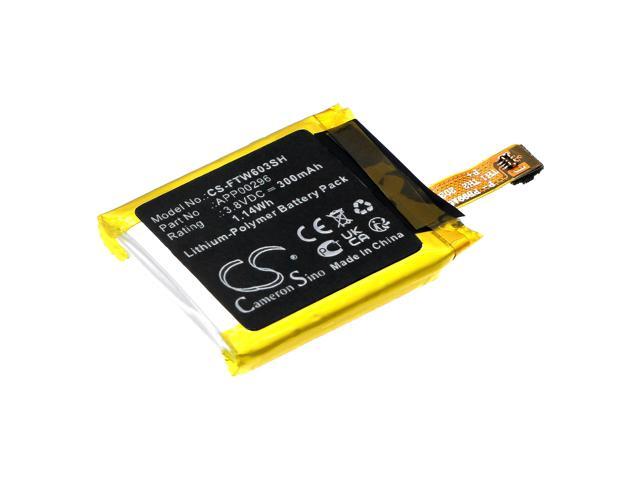 Battery for FOSSIL APP00296 Julianna HR FTW6035 CS-FTW603SH 3.8V Li-Polymer