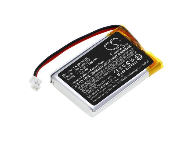 Battery for SkyBell SNO-602535P Trim Plus WiFi Video Doorbell CS-SKT602SL 3.7V