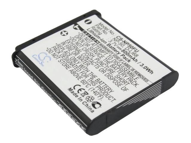 Battery for PENTAX OptioA36 Fujifilm FinePix F100fd Ricoh D-LI68 NP-50 NP-50A