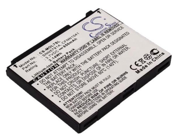 Battery for Motorola 77856 BC60 CFNN1041 SNN5768 SNN5768A SNN5779A SNN5781A V3x