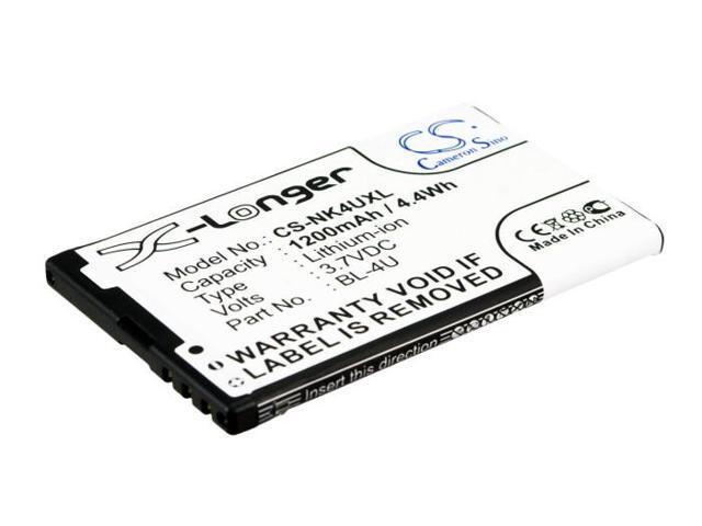Battery for Nokia BL-4U BLU N4U85T MyPhone MP-S-V Vertu BL-4UV Manta TEL4091S