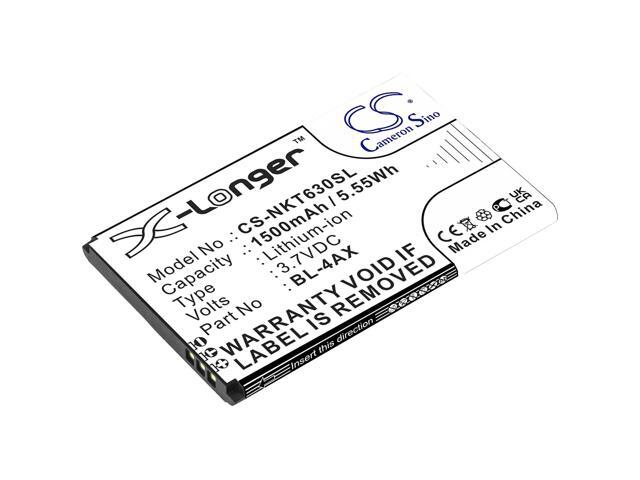 Battery for Nokia BL-4AX BL-4XL 6300 4G 8000 TA-1286 TA-1287 TA-1291 TA-1294