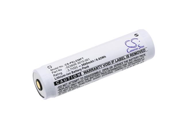 Battery for Pelican 02380R-3010-000E 02380R-3010-001 02380R-3010-001E 2389 2.6Ah