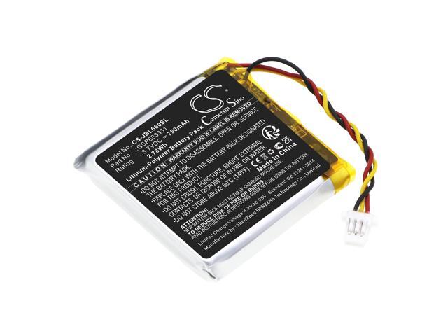 Battery for JBL GSP683331 Live 660 660NC Wireless Headphones CS-JBL660SL 3.7V