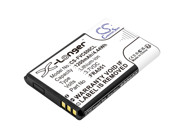 Battery for FRITZ!Fon FRA051 312BAT026 312BAT030 C6 DECT X6 CS-FVC600CL 3.7V
