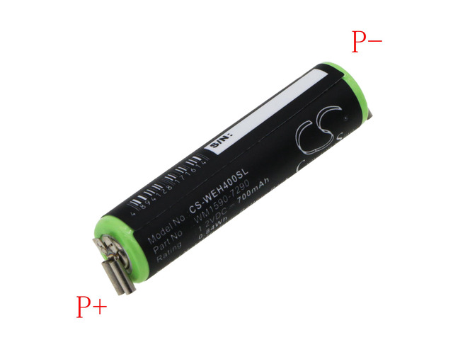 Battery for WM1590-7290 Wella Bella Super Chromini Contura HS40 HS60 HS61 1.2V