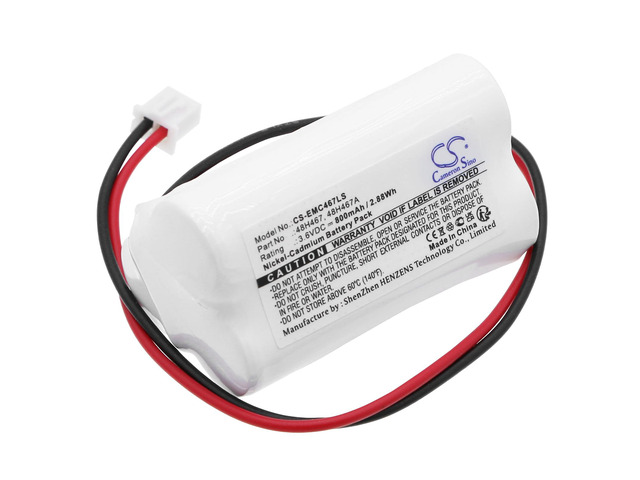 Battery for LumaPro Exit Sign LED 48H467 48H467A 6CGL6 CS-EMC467LS 3.6V Ni-CD