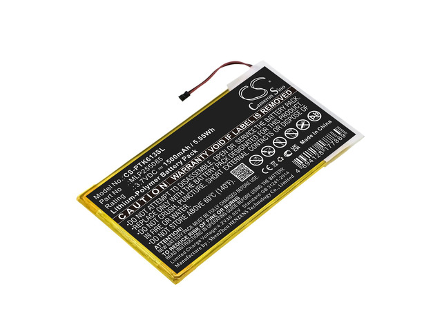 Battery for Pocketbook MLP255085 611 Basic 613 New Touch 624 Lux 623 625 612