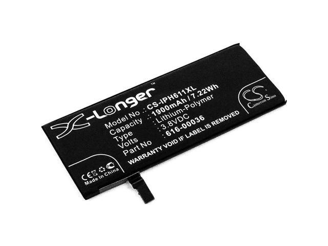Battery for Apple 616-00036 iPhone 6s A1691 A1633 A1688 A1700 CS-IPH611XL 3.8V