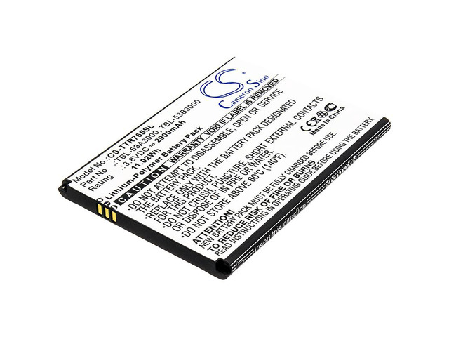 Battery for TP-Link TBL-53B3000 TBL-53A3000 M7650 CS-TTR765SL 3.8V Li-Polymer