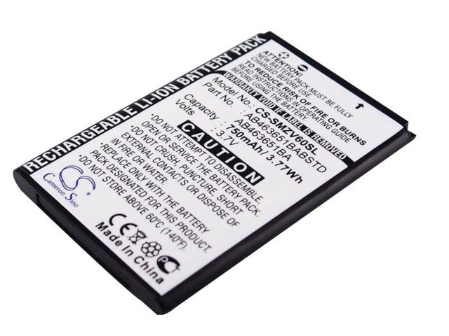 Battery for Samsung AB463651BABSTD AB463651BA AB463651BE AB46365UG SGH-ZV60