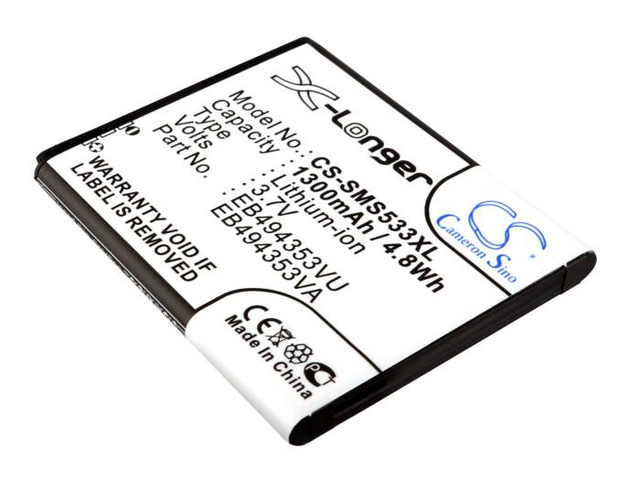 Battery for Samsung EB494353VU EB494353VA GT-S5570 Galaxy Mini GT-S5250 Wave 723