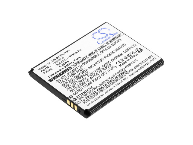 Replacement Battery for Schok SB2000 Flip SC3218T SC3218B CS-SCF321SL 3.8V