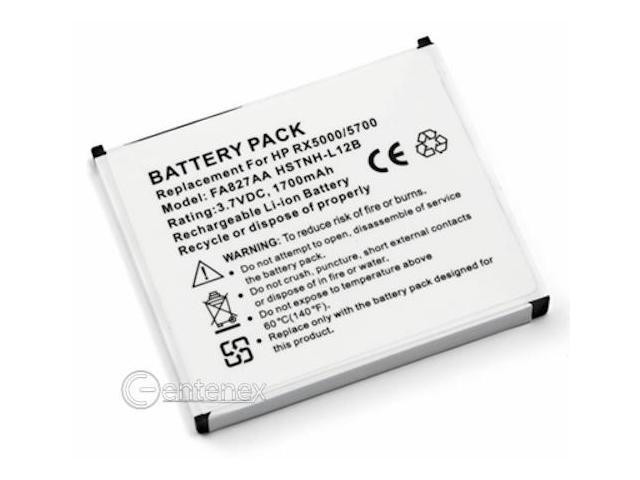 Battery for HP Compaq iPAQ 300 310 312 314 316 Pocket PC PDA rx5700 rx5710 rx5720 rx5725 rx5730