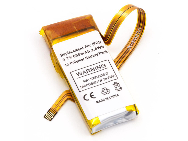 Battery & Pry Tools for Apple iPod Video 5th 5G 5 G Gen 30gb gig 616-0230 650mAh