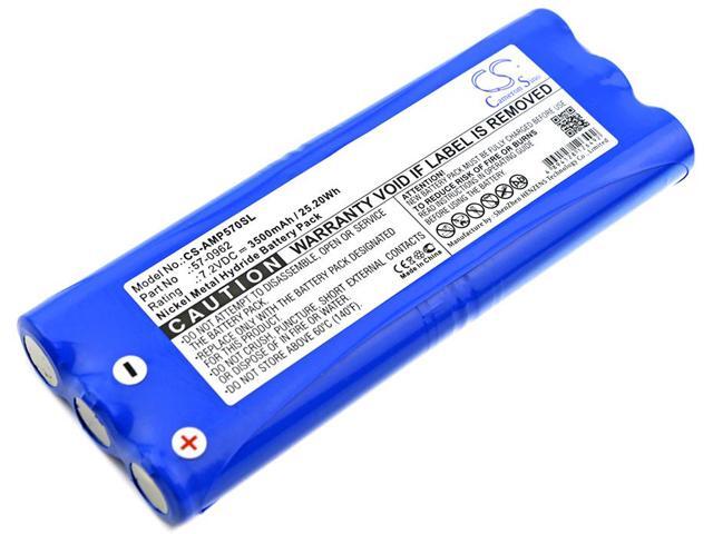 Equipment Survey Battery for AMX 57-0962 Panjam Phast VPT-CP VPN-CP 7.2V Ni-MH