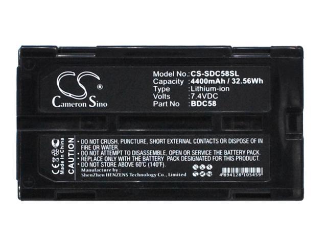 Battery for Sokkia BDC-58 BDC-70 BLI-SRX1 Total Stations CX-101 CX-103 SRX3X