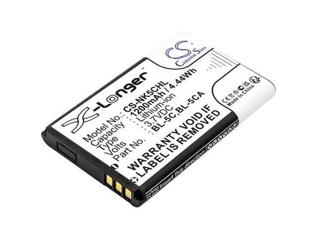 Battery for REFLECTA X7-Scan LARK SP-220 Nokia BL-5CA SIMVALLEY XL915 TR150WS