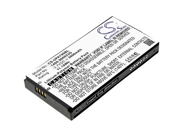 Battery for Unitech 1400-900023G 1400-900033G S12GT1301A S12GT301A PA700 PA720