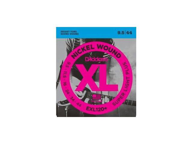 D'Addario EXL120+ Super Light Plus Electric Guitar Set, 9.5-44
