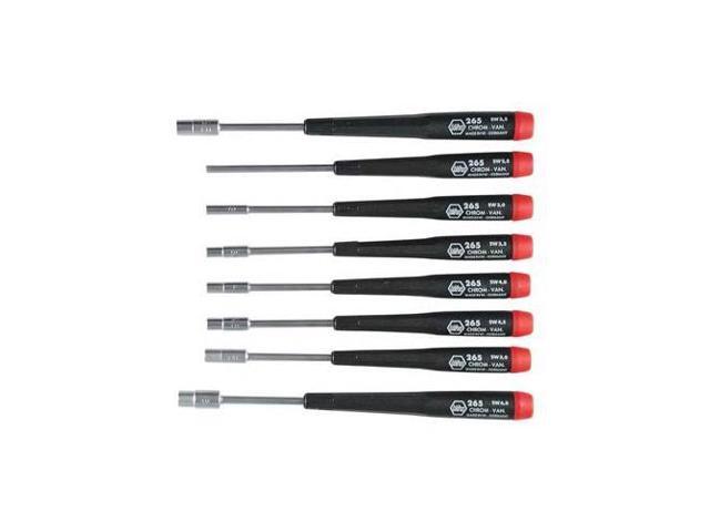 Wiha 26590 8 Piece Precision Metric Nut Driver Set