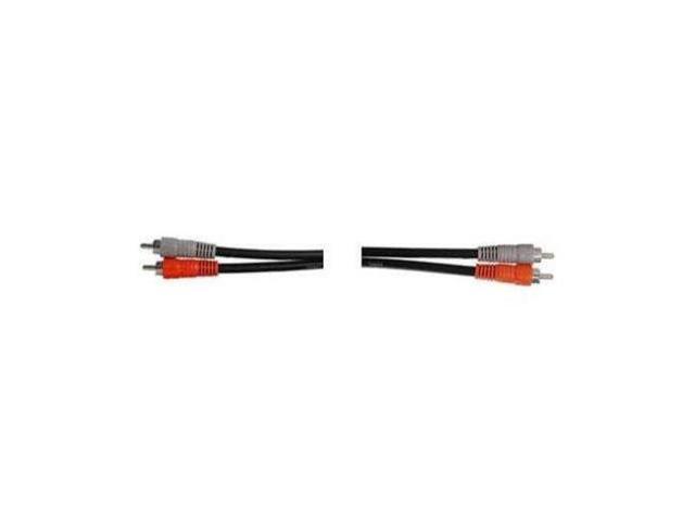 Hosa CRA201 Dual RCA to Dual RCA Cable, 1 Meter (3.3 ft)