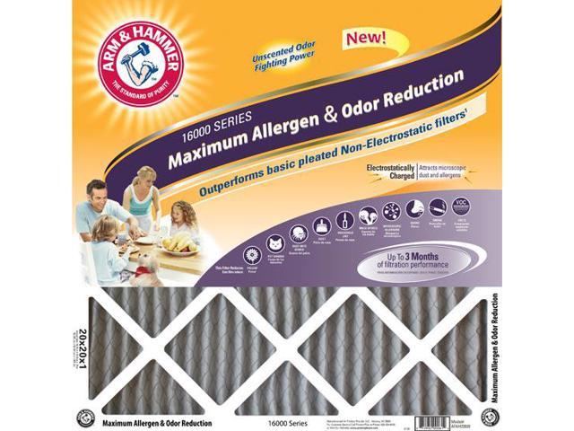 Photos - Other household accessories Arm & Hammer 20x25x1 Arm and Hammer Max Odor Air Filter  886566191570 (4 Pack)