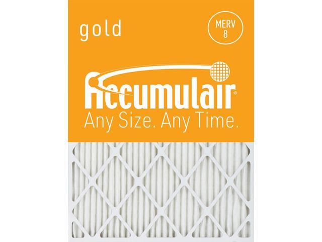 Photos - Other household accessories 10x24x1  Accumulair Gold 1-Inch Filter (MERV 8) (4 Pack) 84435(9.5 x 23.5)