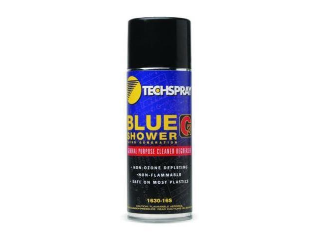 Techspray - Blue Shower G3 Cleaner HCFC-141b 16oz Aero.