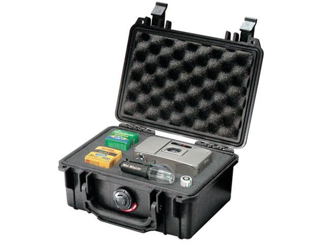 Pelican 1120-001-110 No Foam Insert Black Protector Case 7.25' x 4.75' x 3.06'