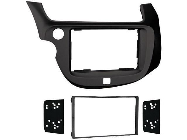 Metra - Dash Kit for Select 2009-2013 Honda Fit DDIN - Matte Black - image 10