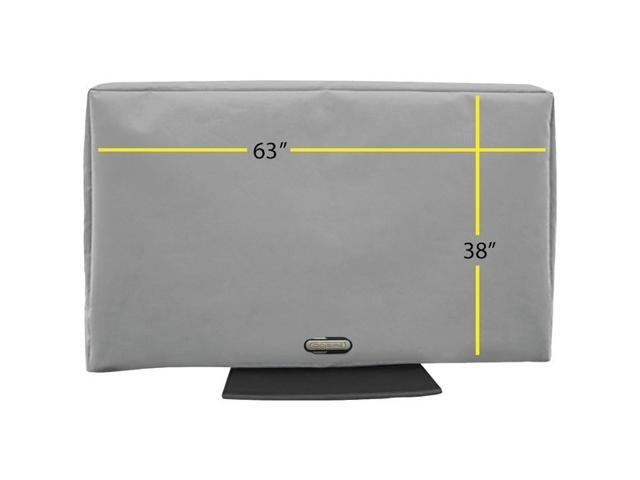 Solaire - Outdoor TV Cover for Most Flat-Screen TVs Up to 70" - Neutral Gray - image 2