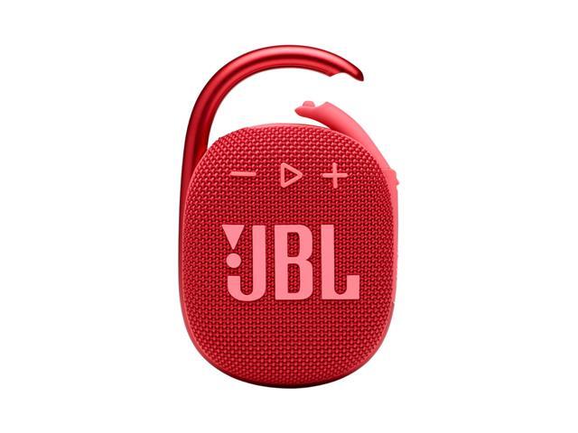JBL Clip 4 Bluetooth Speaker and divvi Case Kit - Red