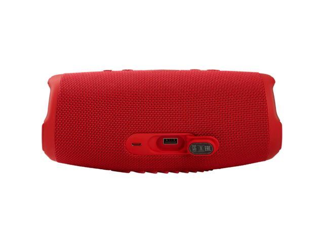 JBL Charge 5 Red Bluetooth Speaker & divvi Hardshell Case Kit