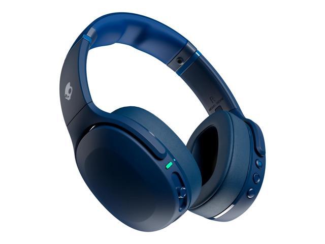 Skullcandy Crusher Evo - Headphones with mic - full size - Bluetooth - wireless - dark blue/green